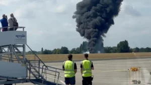 London Plane crash after takeoff