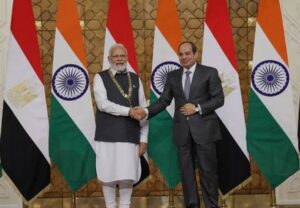 State slatues to Prime minister Modi 