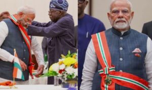 State slatues to Prime minister Modi 
