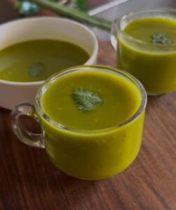 Moringa Masoor dal Soup 